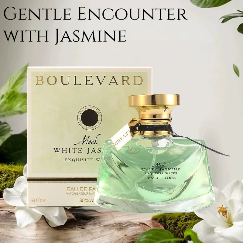 High-end Brand Jasmine Perfume Unisex Natural Fresh Jasmine Musk Light Perfume Lasting Floral Fragrance Exudes Charm Fragrance