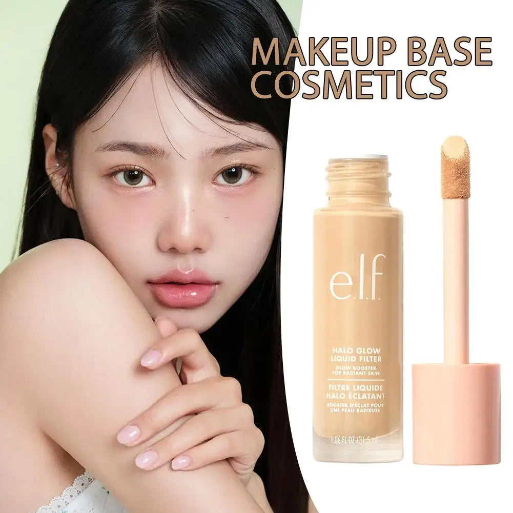 Liquid Foundation Lightweight Moisturizing Essence Natural-looking Conceal Brighten Even Skin Tone For All Skin Type Cosmetics M