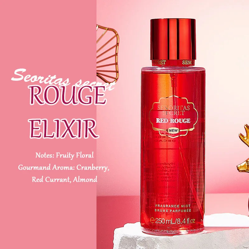 Original Perfume Vanilla Flower Fruit 250ml Fragrance Mist Scent Light Long Lasting Fragrance Women's Perfume Charming Gift