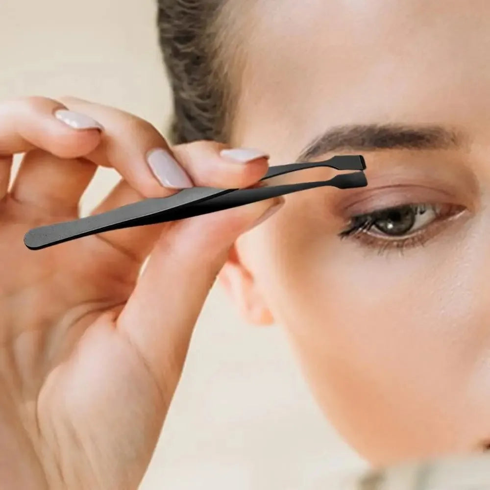 Precise Professional Makeup Tool Lash Applicator Tool Eyelash Cluster Non Slip Applicator Tweezers for Travel Salon Separating