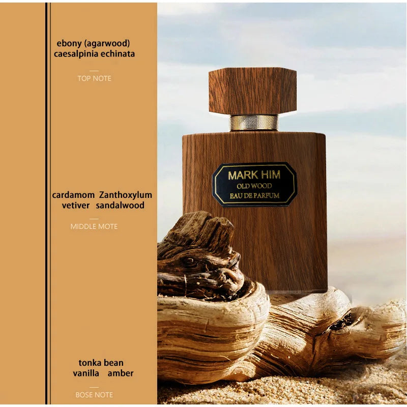 Perfume For Men Arabic Charming Fragrance Oud Badal Wood Long-lasting Perfume 50ml Amethyst Agarwood Glory Ebony Sublime Ebony