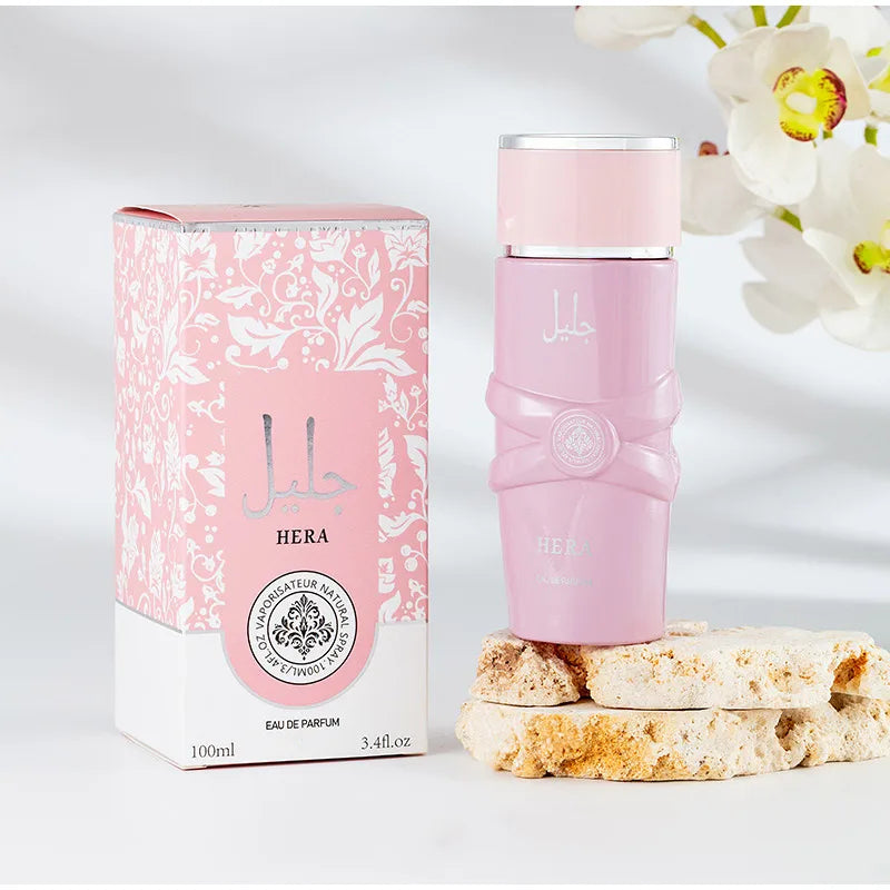 Arabic Unisex Perfume Latf Eau De Parfum Spray Flower Fruits Notes Women Fragrance Spicy Oriental Gourmand Scent Musk Body Mist