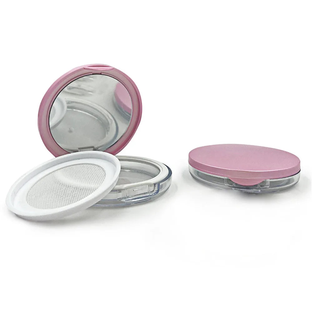 Small Portable Powder Case Empty Makeup Box 5 Gram Cosmetic Container Travel Size Containers Compact Powder