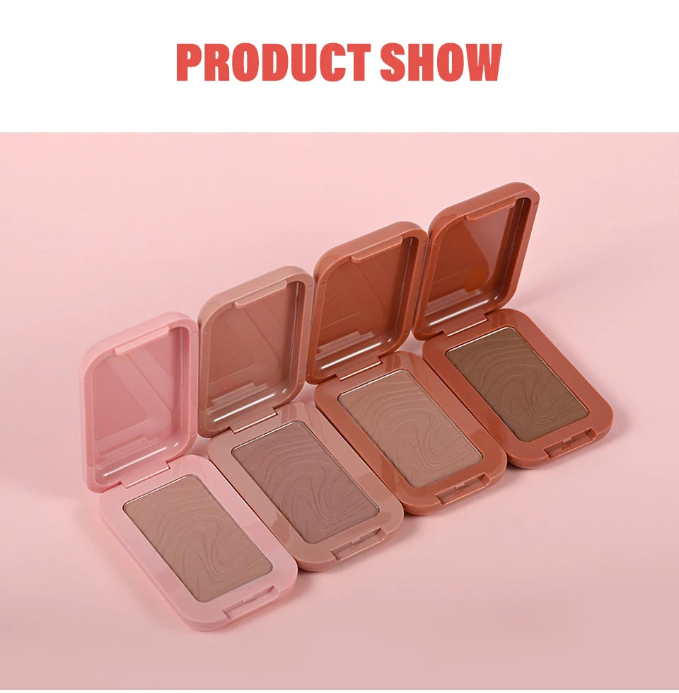 Bronzer Butter Bronzer for Dark Complexions Contour Palette with Matte Brown Shades for Nose Cheek and Profile Natural Nude Make