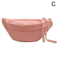 Waist Bags for Women Oxford Leisure Color Waist Bag Shoulder Crossbody Chest Bags Handbags All-match Messenger Belt Bags A3Z0