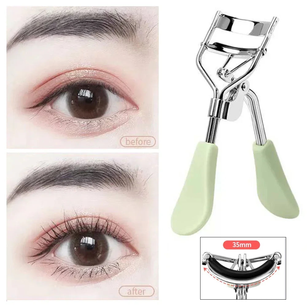 Eyelash Curling Lifting Tool  Manual Eyelash Curler Heatless Circle Eyelashes Clip Lasting Portable Eye Makeup Tool Accessories