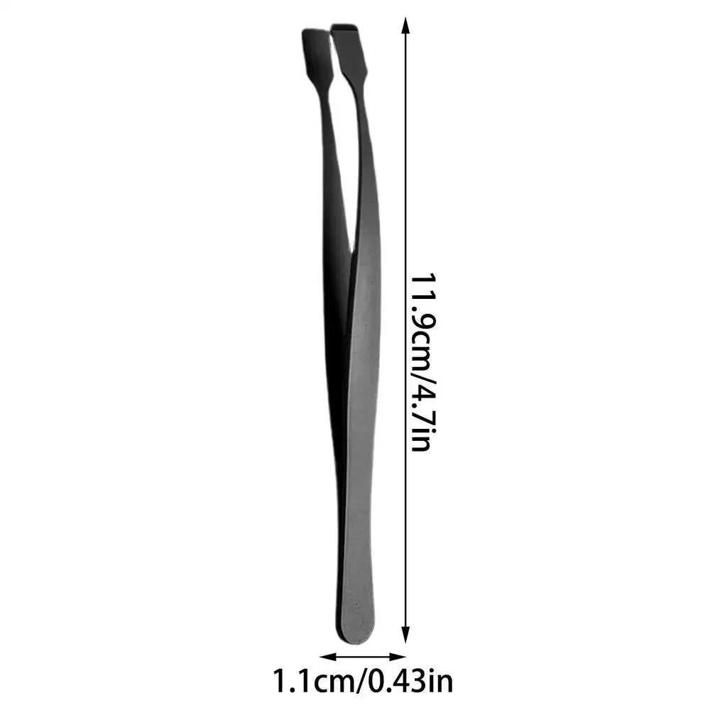 Precise Professional Makeup Tool Lash Applicator Tool Eyelash Cluster Non Slip Applicator Tweezers for Travel Salon Separating