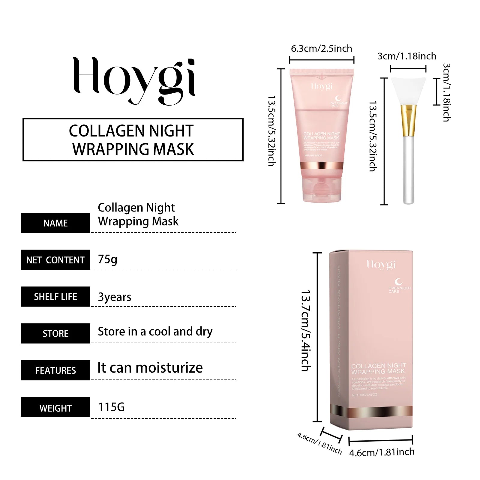 Deep Collagen Mask Peel Off Mask Anti Wrinkle Lifting Face Skin Care Masks Bio Pack Night Wrapping Woman Overnight Skin Hydrates