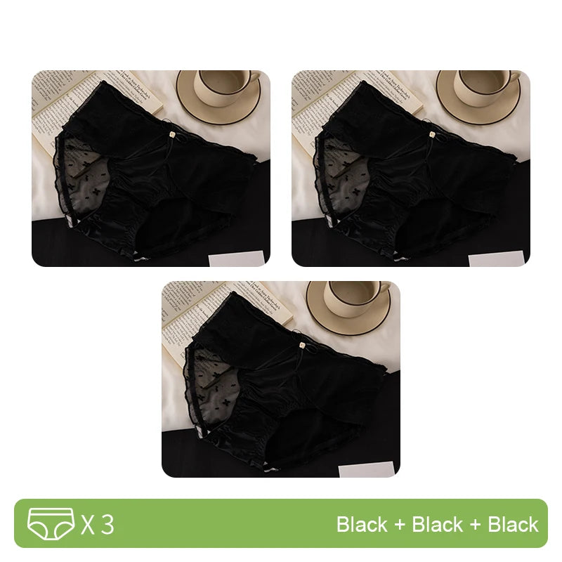 Seamless Panties for Underpants Women Underwear Fashion Sexy Panties Set Pack Transparent Linergie Women's Lingerie Micro Briefs