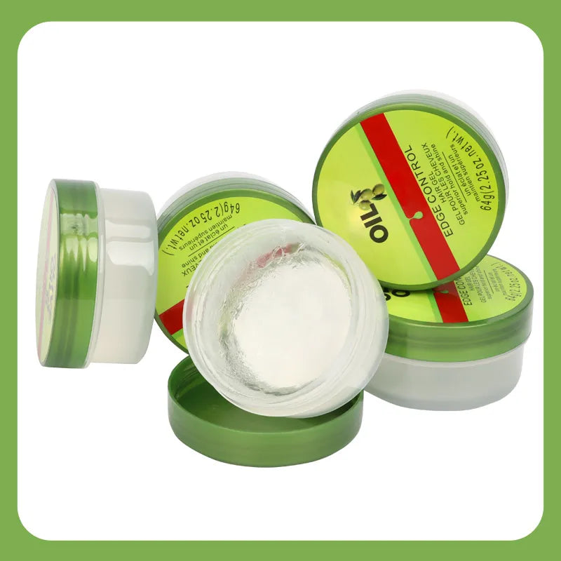 Olive Oil Edge Control Gel Lay Your Edges Down Hair Gel Smoothing Natural Curly Hair Edges Control Gel Silky Smooth Edges Pomade