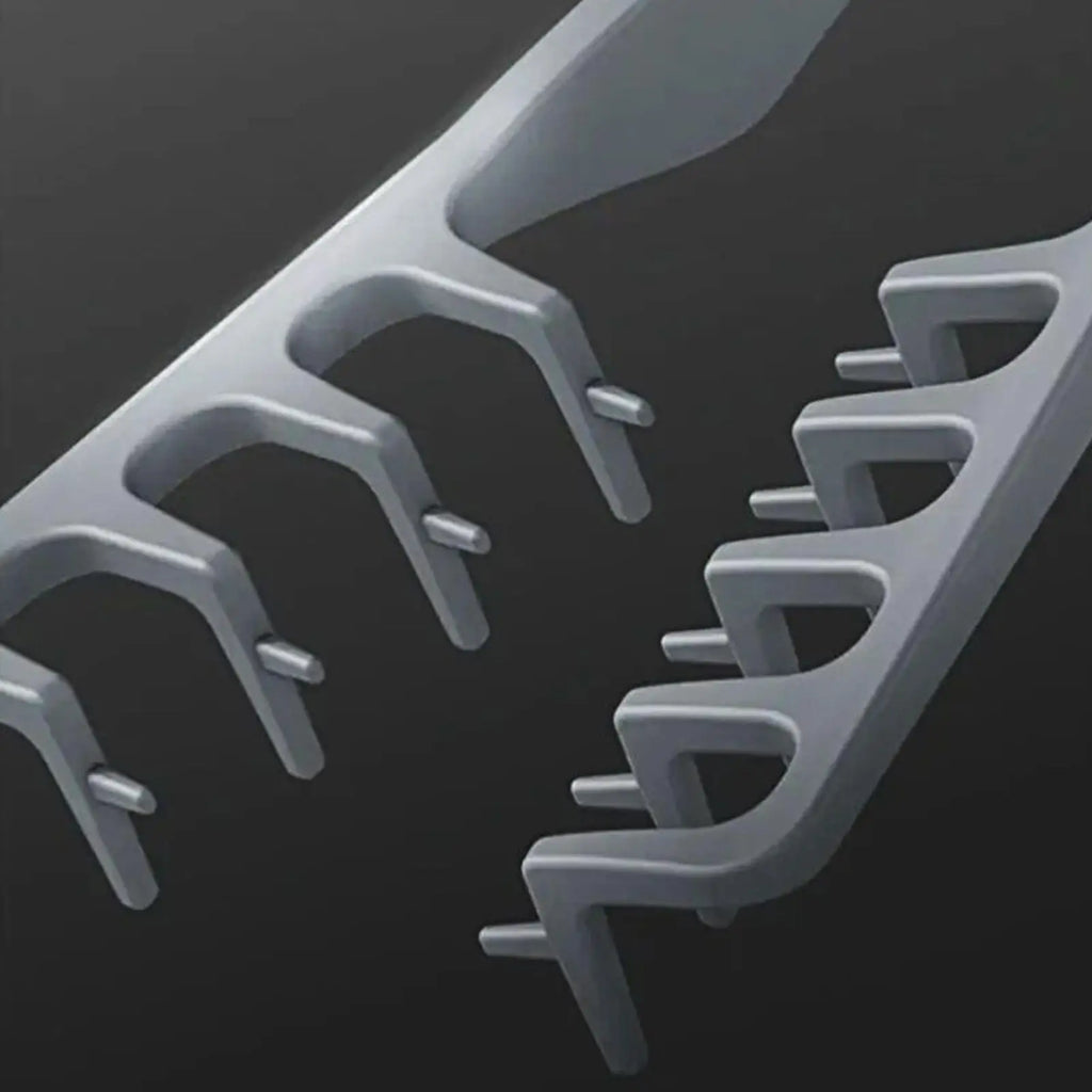 Wide Tooth Comb for Curly Hair Roots Volumizing Tool Covering Bangs Seam Grooming Tool Volumizing Wide-Tooth Hair Styling Comb