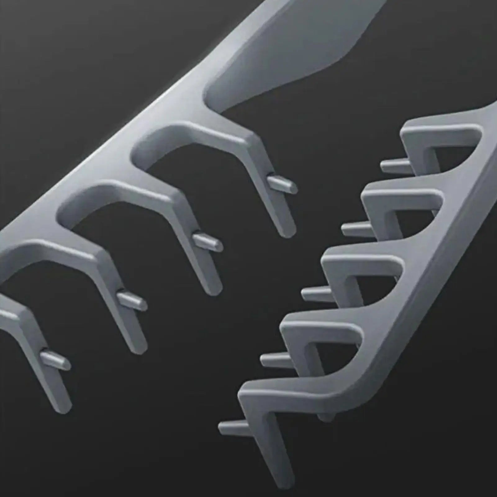 Wide Tooth Comb for Curly Hair Roots Volumizing Tool Covering Bangs Seam Grooming Tool Volumizing Wide-Tooth Hair Styling Comb
