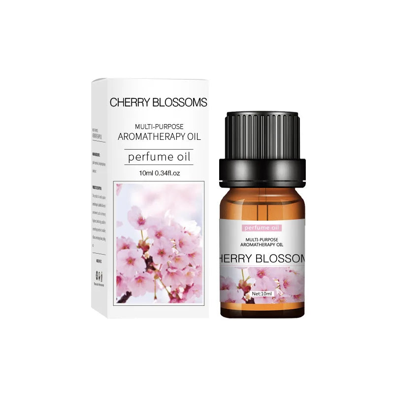 10ml Pure Natural Plant Essential Oil Aromatherapy Oil for Bedroom Bathroom Car Air Freshener Fragrance Oil Aromatic Oil