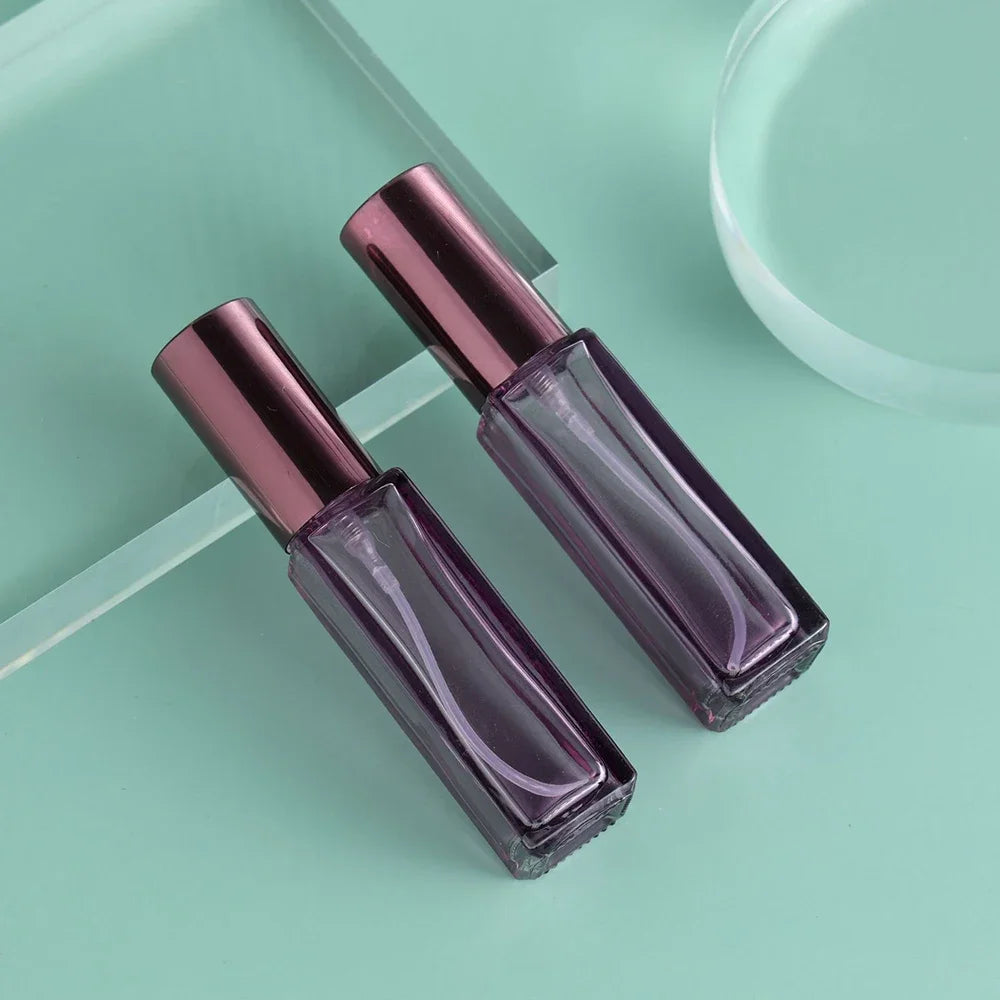 10ml Mini Perfume Spray Bottles Glass Refillable Bottle Portable Travel Oils Liquid Cosmetic Container Perfume Atomizer 여행용