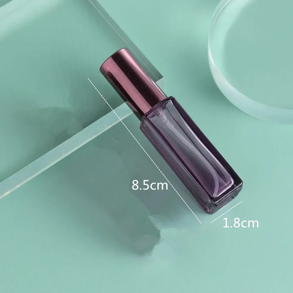 10ml Mini Perfume Spray Bottles Glass Refillable Bottle Portable Travel Oils Liquid Cosmetic Container Perfume Atomizer 여행용