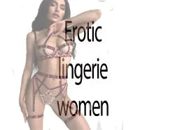 French Lace Lingerie Set 4-Piece Sexy Erotic Underwear with Sheer Bra & Garter Belt Hollow Out Seductive Matching Set for Women
