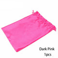 Satin Storage Bags 25*35cm wig storage Satin Wig Bags Black Pink Soft Silk Wig Bag For Hair Wig Packaging Tools