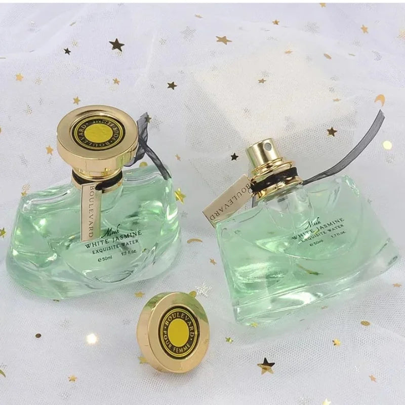 High-end Brand Jasmine Perfume Unisex Natural Fresh Jasmine Musk Light Perfume Lasting Floral Fragrance Exudes Charm Fragrance