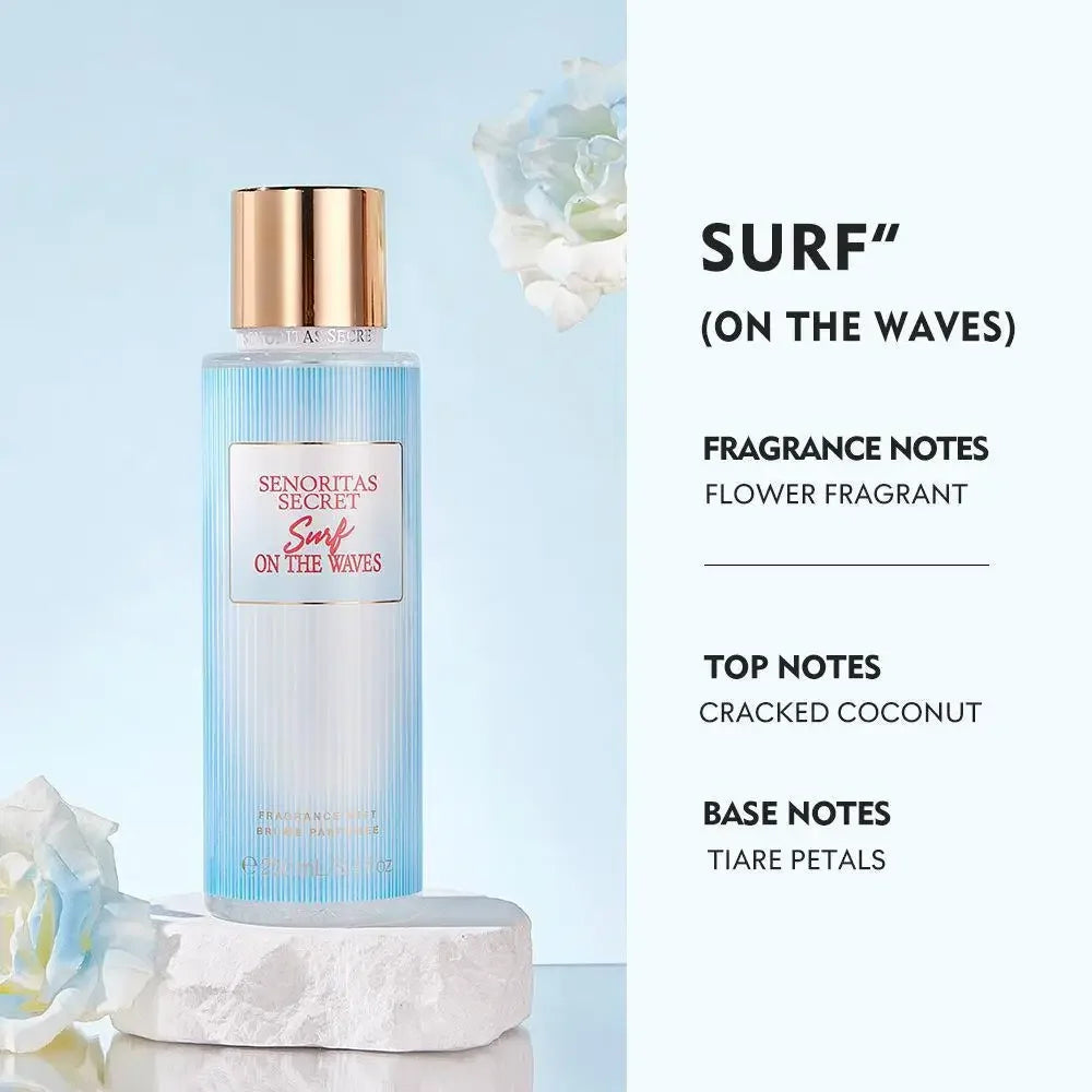 Original Perfume Vanilla Flower Fruit 250ml Fragrance Mist Scent Light Long Lasting Fragrance Women's Perfume Charming Gift
