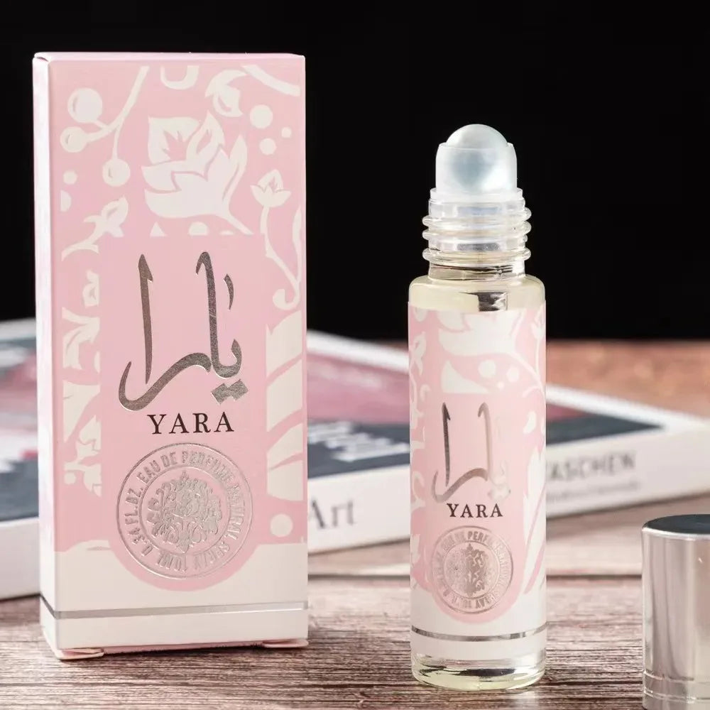 10ML Yara Arab Ball Perfume Has A Long-lasting Portable Fragrance Woman Fresh Light Unique Casual Aromatic Scent for Men Women