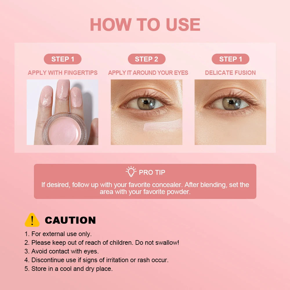 Eye Cream, Eye Concealer, Moisturizes the Skin Around the Eyes