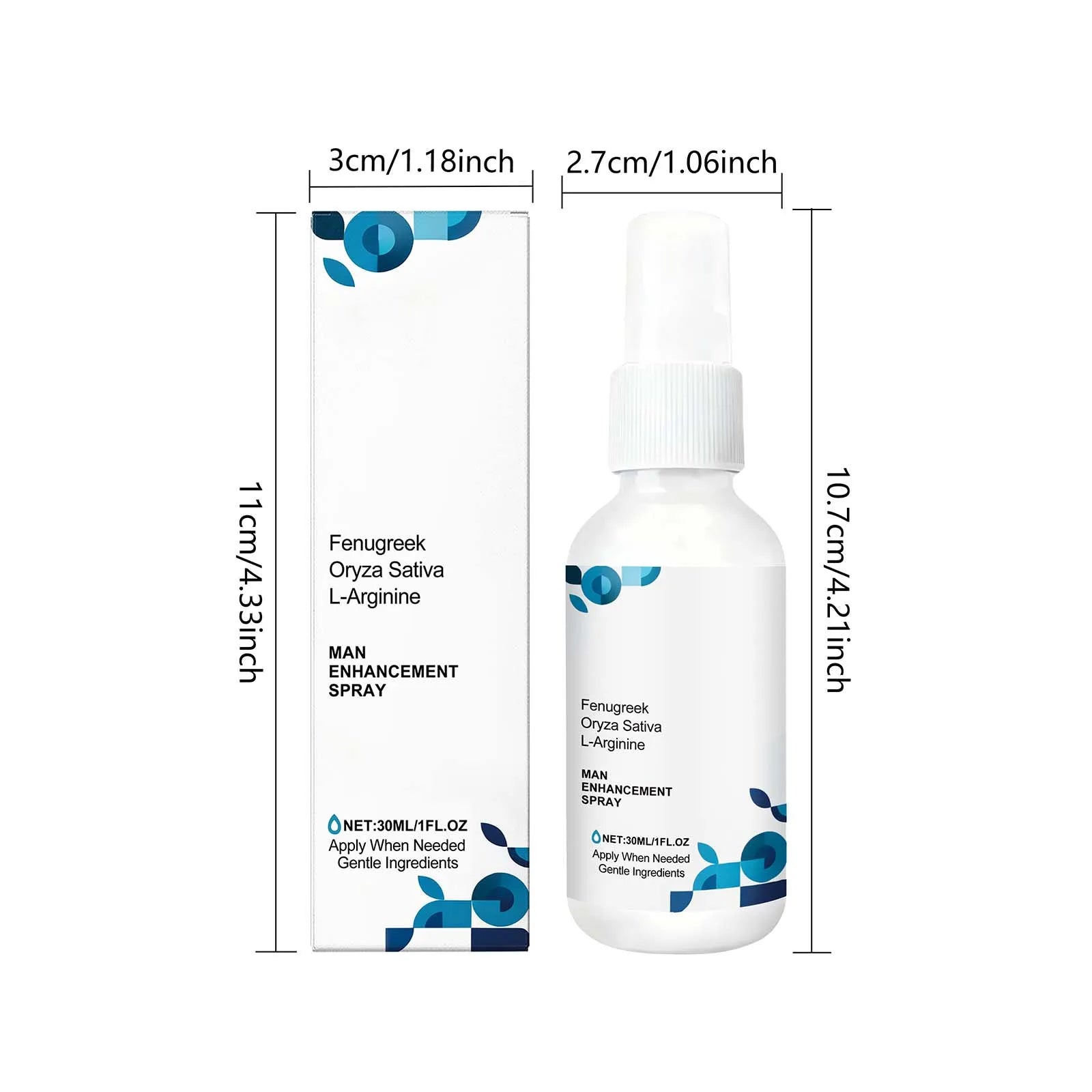 Men's Body Care Spray: Gentle Ingredients Nourish & Protect Skin, Delivers Daily Vitality for Comfortable Skin