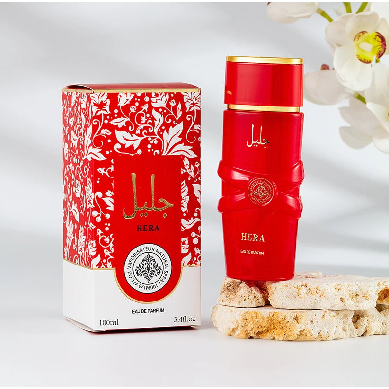 Arabic Unisex Perfume Latf Eau De Parfum Spray Flower Fruits Notes Women Fragrance Spicy Oriental Gourmand Scent Musk Body Mist