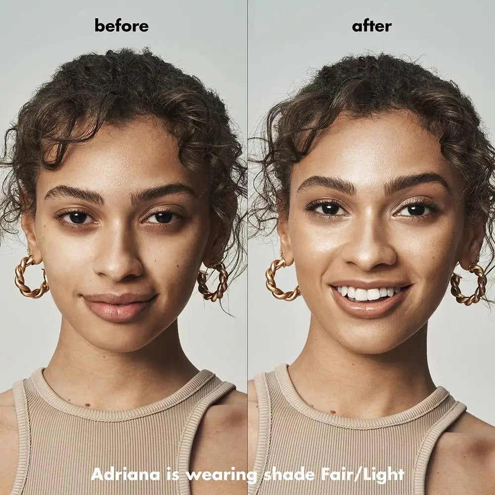 Liquid Foundation Lightweight Moisturizing Essence Natural-looking Conceal Brighten Even Skin Tone For All Skin Type Cosmetics M