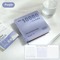 Self-Discipline Checklist Notepad Pocket Diary 10000 Hours Journal Notebooks Note Book Office School Supplies