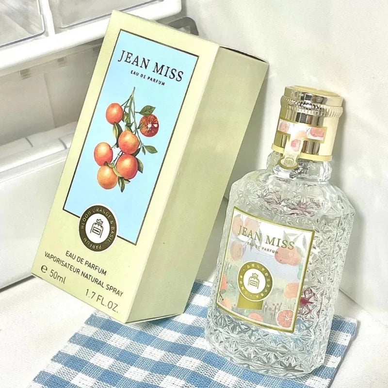 Floral Woody Perfume Natural Fresh Rose Musk Lasting Fragrance Eau De Toilette Flirting Pheromone Romantic Citrus Perfume 50ml