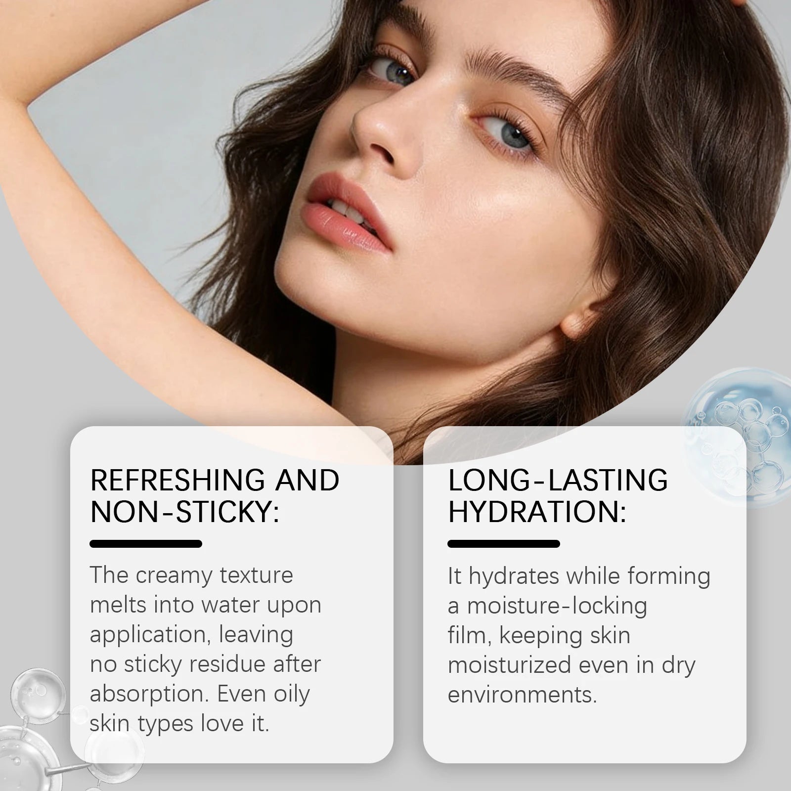 Hyaluronic Acid Facial Moisturizing Cream - Gently Nourishes and Hydrates, Leaves Skin Soft and Radiant, Ideal for Daily Care