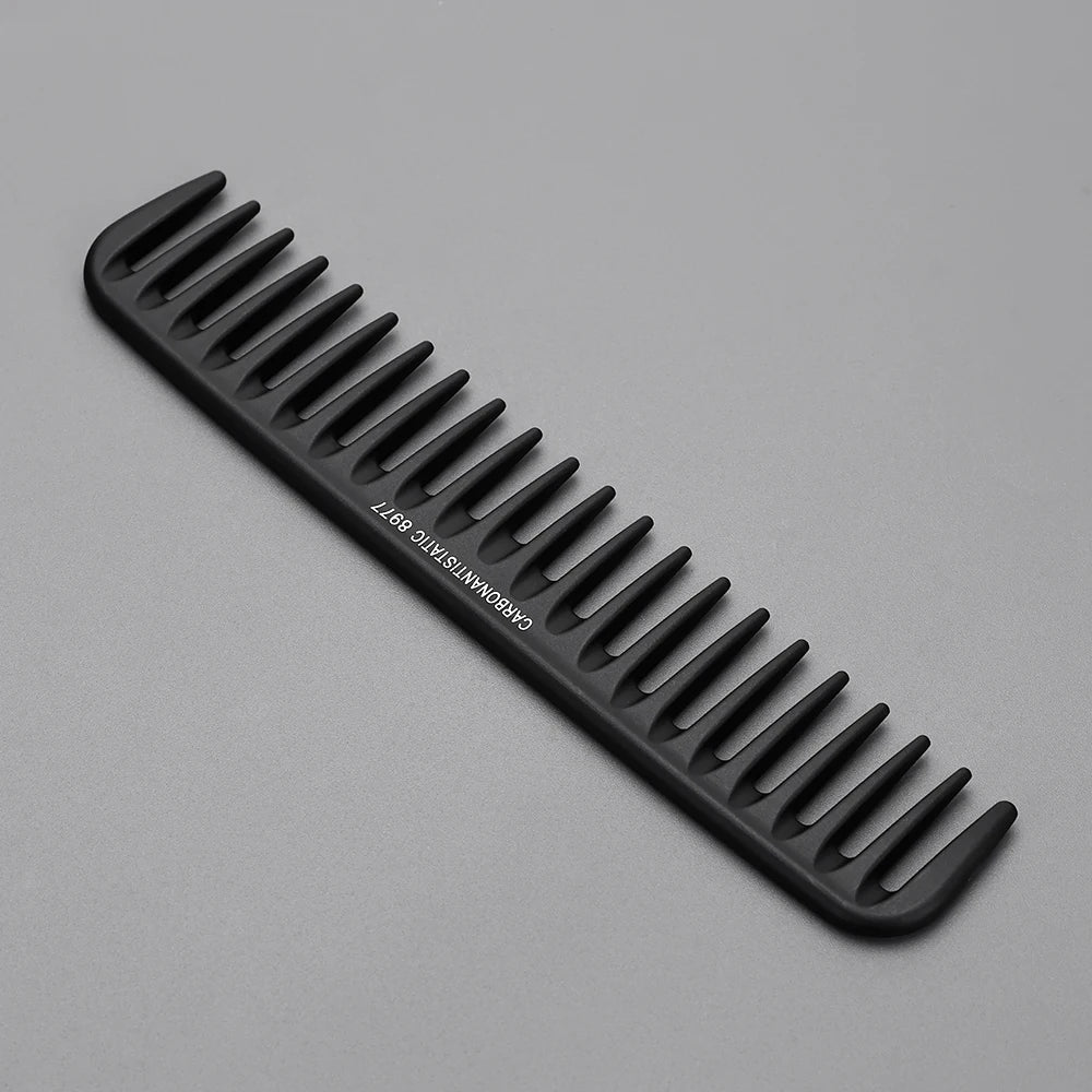 Wide Tooth Curl  Comb Detangling Comb Texture Comb For Curly Wet Wavy Thick Hair Wigs Salon Barber Hairstyle Tool ﻿