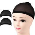 Wig Cap 2PCS Nylon Wig Caps Black Nude Wig Caps for Women Stocking Wig Caps for Halloween Cosplay for Women Men Kids Daily Use