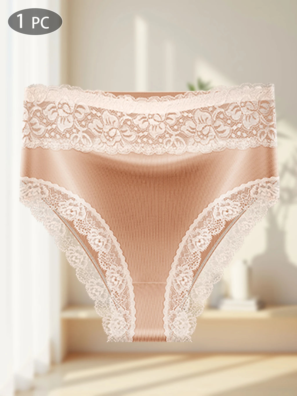 Elegant Lace Women’s Underwear - Mid-Waist Design, Soft & Breathable, Comfortable & Feminine Fit, Perfect for Date Nights