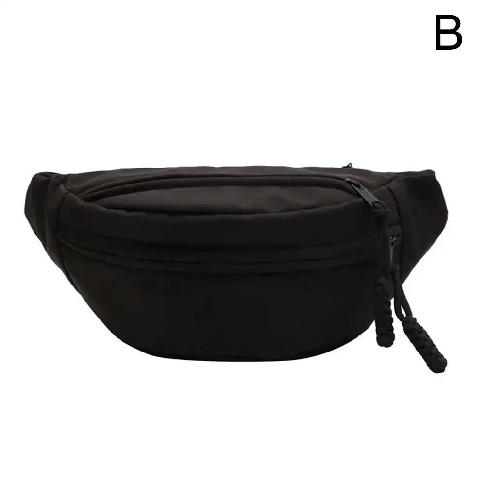 Waist Bags for Women Oxford Leisure Color Waist Bag Shoulder Crossbody Chest Bags Handbags All-match Messenger Belt Bags A3Z0