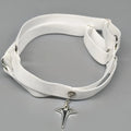 Gothic Punk Elastic Thigh Garter Star Pendant Leg Harness Straps Bandages Leg Wraps Sexy Garter Role Playing Leg Ring