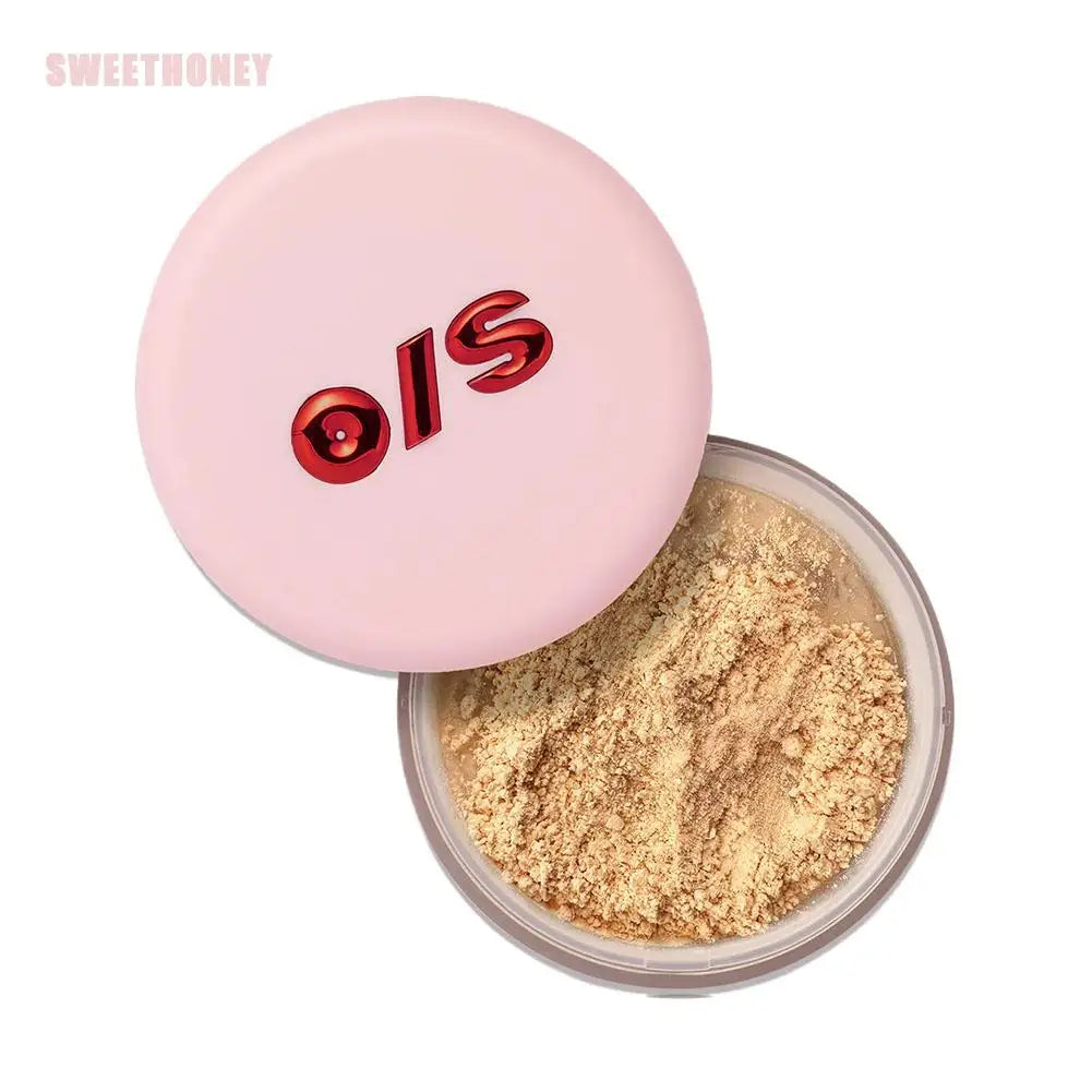 6 Color Setting Powder Matte Lasting Oil Control Hidden Honey Powder Pore Setting Powder&143ml Waterproof Setting Powder Spray