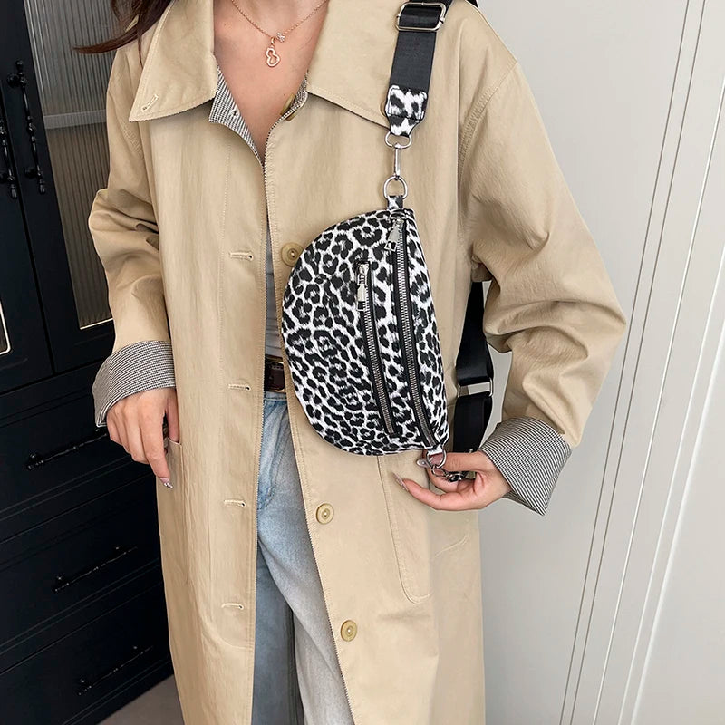 Fashion Simple Waist Bag Woman Chest Pack phone Purse Leather Fanny Pack Luxury Belt Bag 2026 New Ladies Shoulder Crossbody Bags