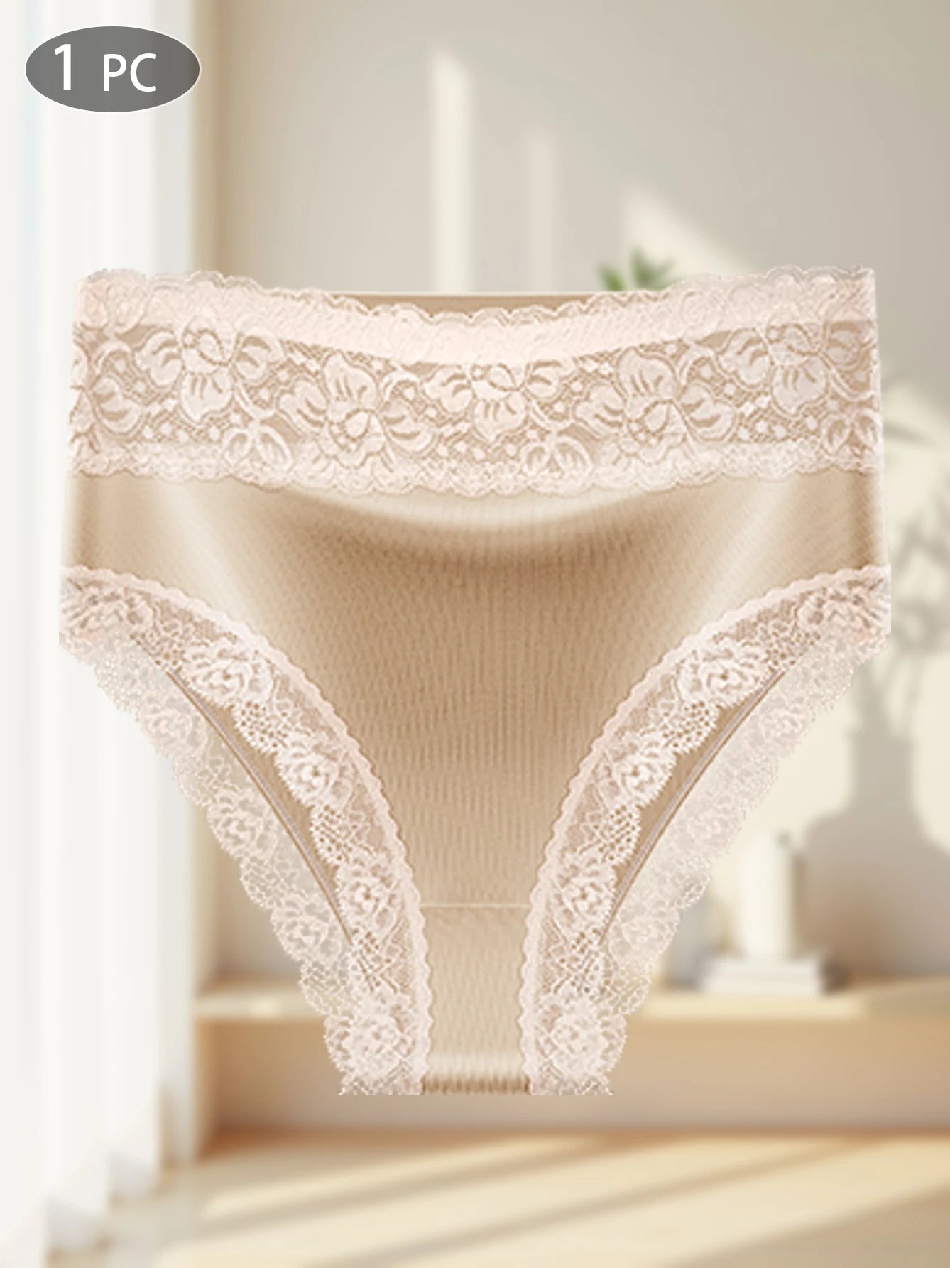 Elegant Lace Women’s Underwear - Mid-Waist Design, Soft & Breathable, Comfortable & Feminine Fit, Perfect for Date Nights