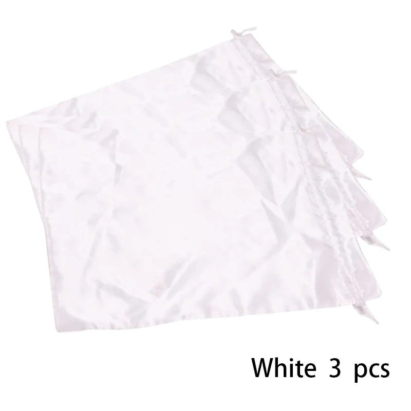 Satin Storage Bags 25*35cm wig storage Satin Wig Bags Black Pink Soft Silk Wig Bag For Hair Wig Packaging Tools