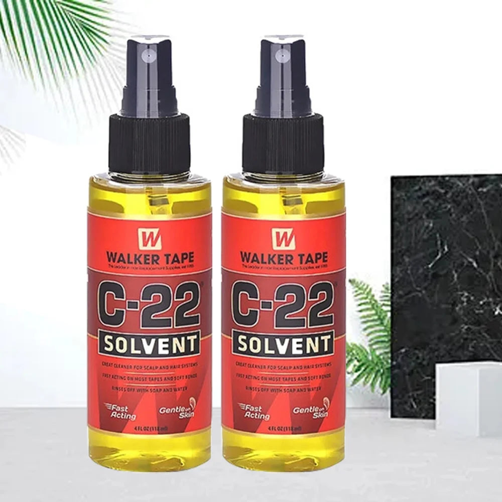 C-22 Hair Solvent Tape Adhesives Remover Quick Removel C22 Citrus Solvent Wig Glue Remover Wig Adhesive Remover Spray