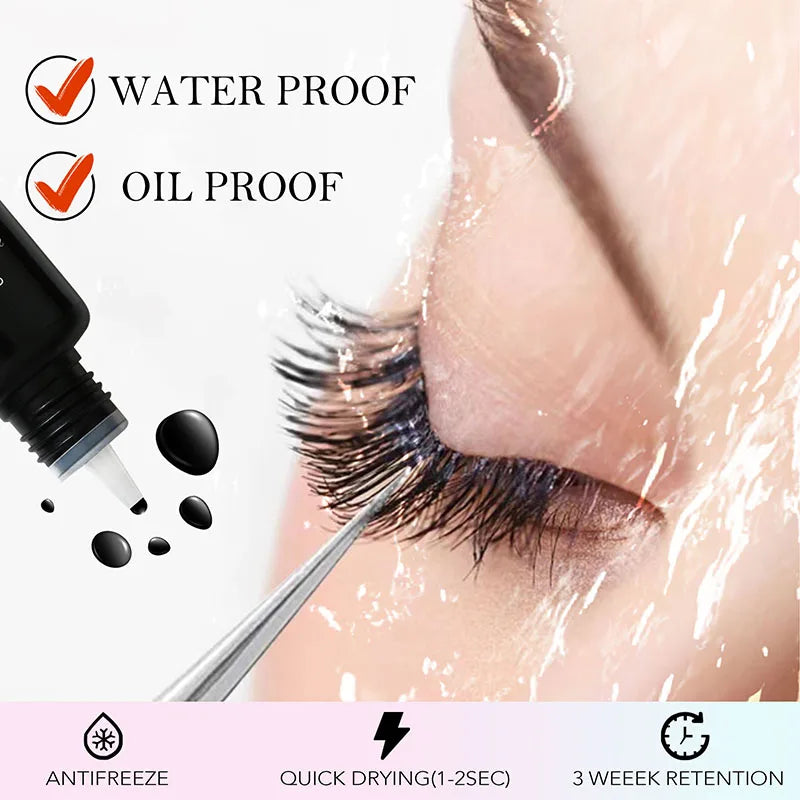 SENSE LASHES 5ml Eyelash Glue Fast Drying Strong Water-proof Oil-proof Lash Adhesive pegamento extensiones de pestañas