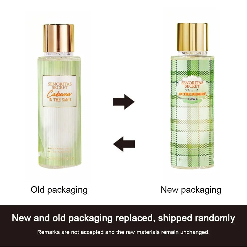 Original Perfume Vanilla Flower Fruit 250ml Fragrance Mist Scent Light Long Lasting Fragrance Women's Perfume Charming Gift