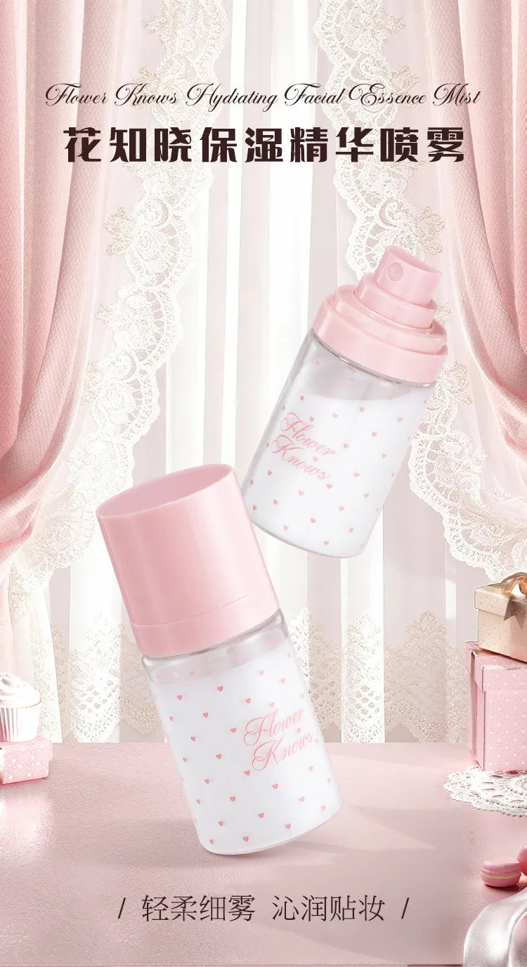 FlowerKnow Makeup Base Moisturizing Essence Sprayfor Makeup Face Primer Korean Skin Care Products Hydrating Face Mist