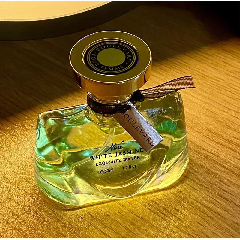 High-end Brand Jasmine Perfume Unisex Natural Fresh Jasmine Musk Light Perfume Lasting Floral Fragrance Exudes Charm Fragrance