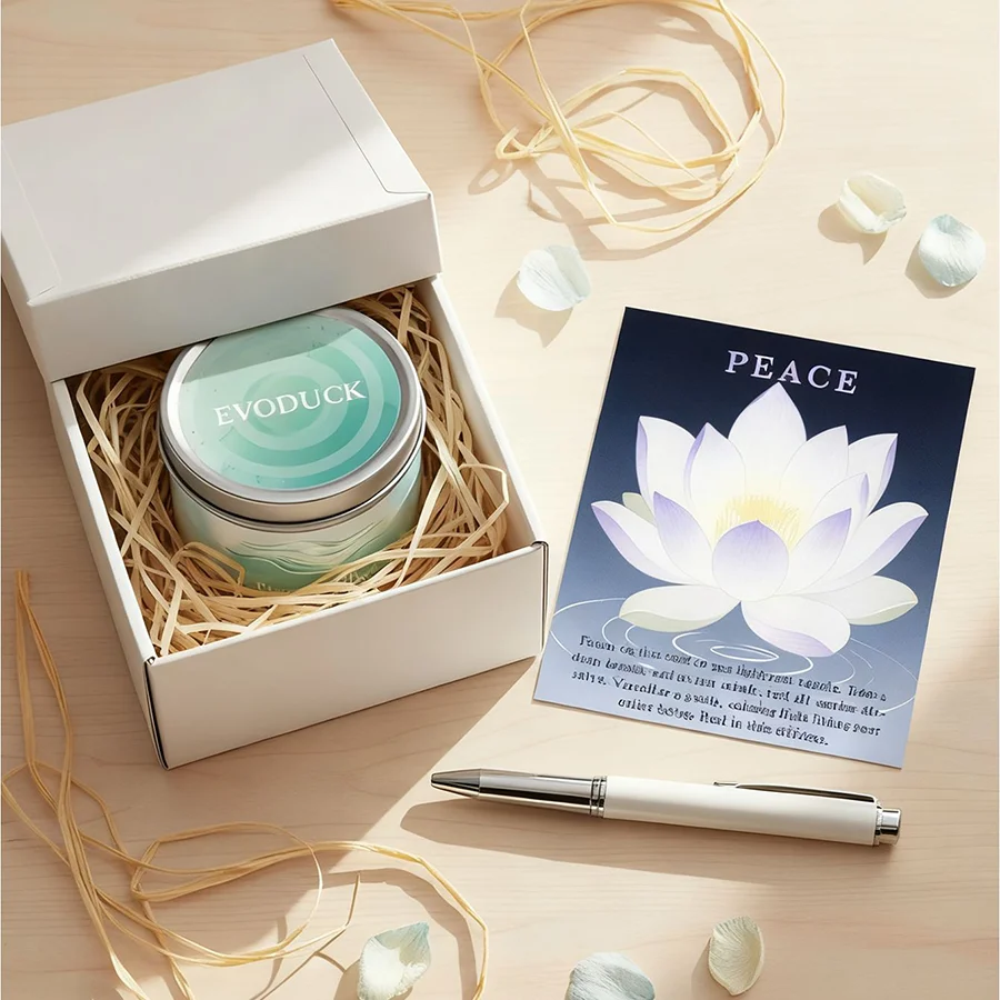 Scented Candles-3oz,Lavender&Chamomile Aroma with Healing Crystals, Great for Holiday Gifting Christmas/Halloween & Home Decor