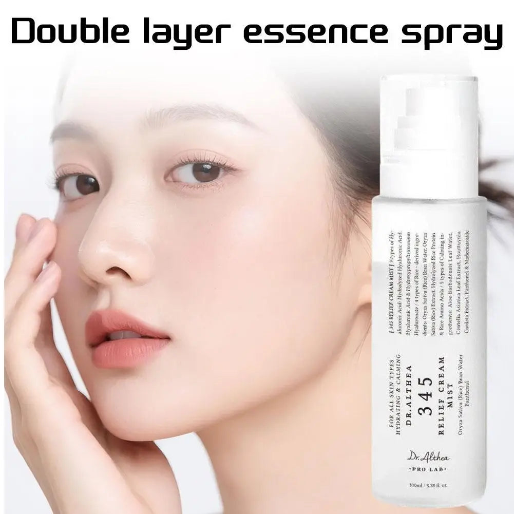 Dr. Althea 345 Relief Cream Mist Double Layer Spray Moisturizing Essence Hydration Mist Sensitive Skin Refreshing Fine Skin Care