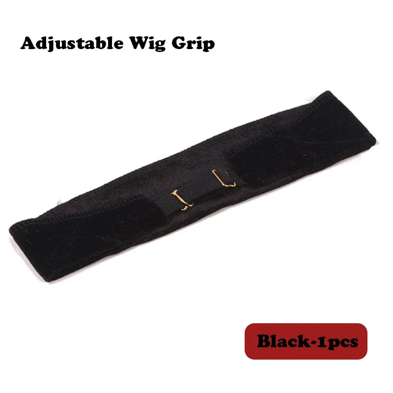 Silicon Wig Band Elastic Wig Grip Brown Transparent Black Headband For Fix Wigs Beige Hair Band Without Gel Or Glue Non Slip