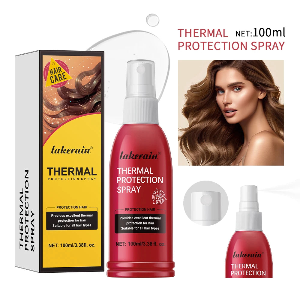 New Heat Protectant Spray Thermal and UV Protection Serum for Damage Hair Moisturizing Treatment Repair Conditioner 100ml