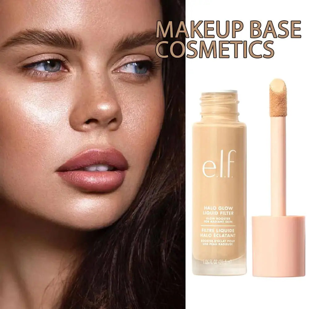 Liquid Foundation Lightweight Moisturizing Essence Natural-looking Conceal Brighten Even Skin Tone For All Skin Type Cosmetics M